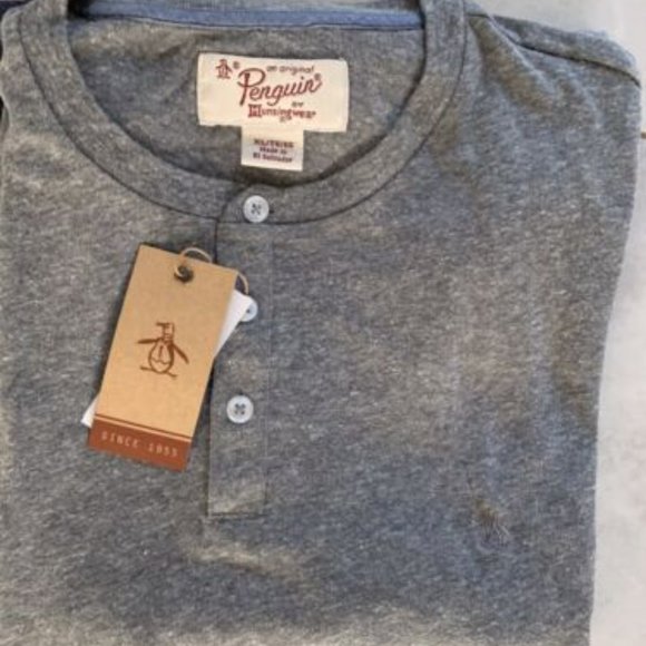Penguin Set Of Henley Shirts Mens Sz: XL - Picture 2 of 4
